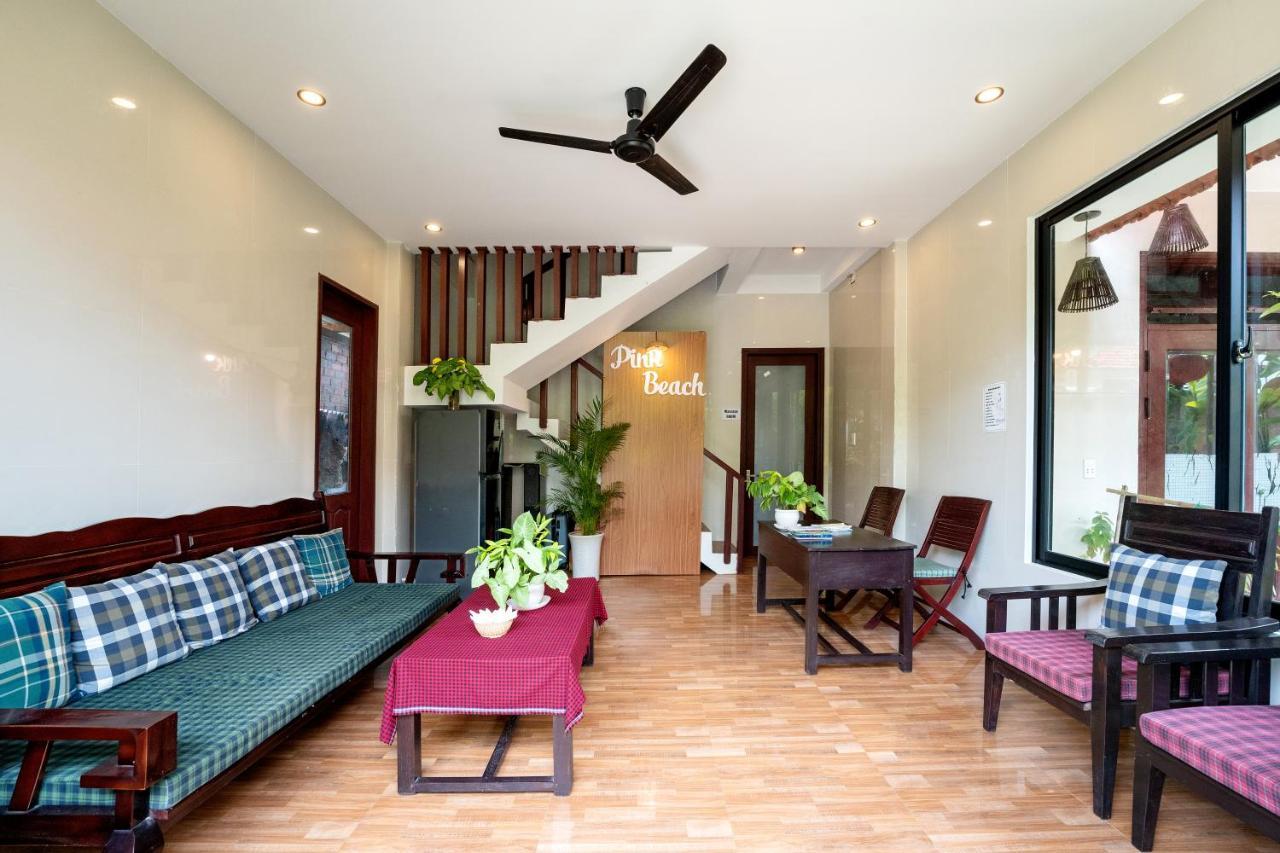 Pink Beach Homestay Хойан Экстерьер фото